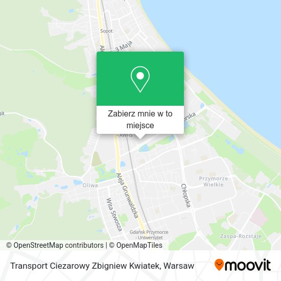 Mapa Transport Ciezarowy Zbigniew Kwiatek