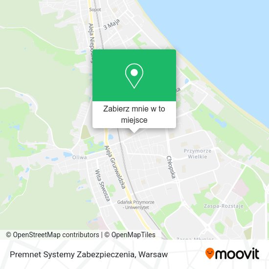 Mapa Premnet Systemy Zabezpieczenia