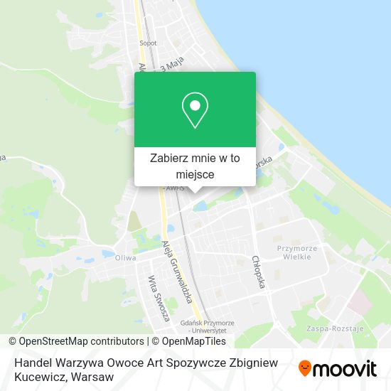 Mapa Handel Warzywa Owoce Art Spozywcze Zbigniew Kucewicz