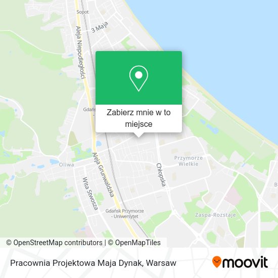 Mapa Pracownia Projektowa Maja Dynak