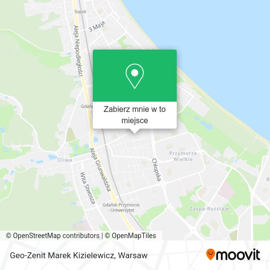 Mapa Geo-Zenit Marek Kizielewicz