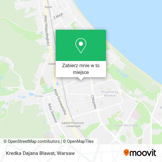 Mapa Kredka Dajana Bławat