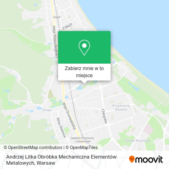 Mapa Andrzej Litka Obróbka Mechaniczna Elementów Metalowych