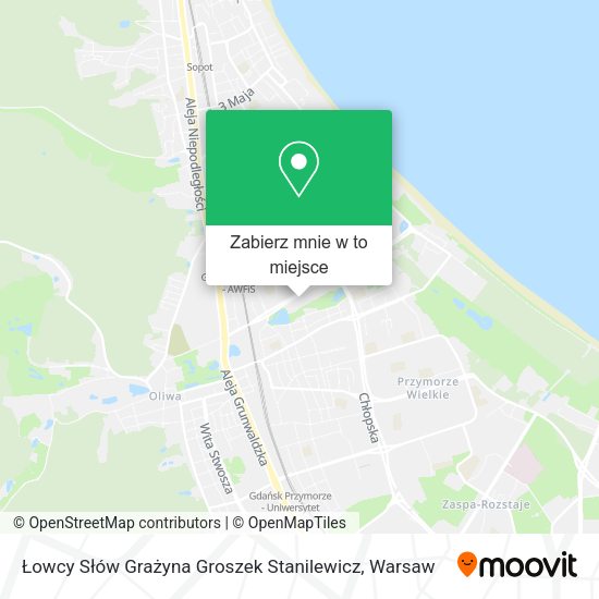 Mapa Łowcy Słów Grażyna Groszek Stanilewicz