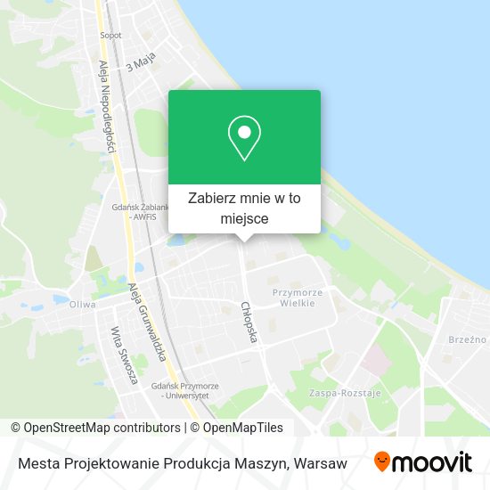 Mapa Mesta Projektowanie Produkcja Maszyn