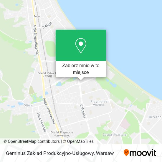 Mapa Geminus Zakład Produkcyjno-Usługowy