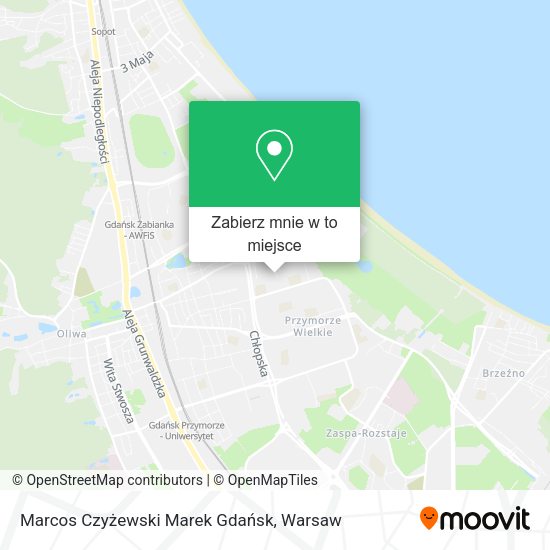 Mapa Marcos Czyżewski Marek Gdańsk