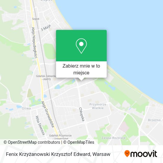 Mapa Fenix Krzyżanowski Krzysztof Edward