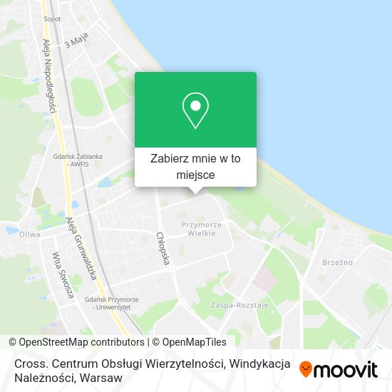 Mapa Cross. Centrum Obsługi Wierzytelności, Windykacja Należności