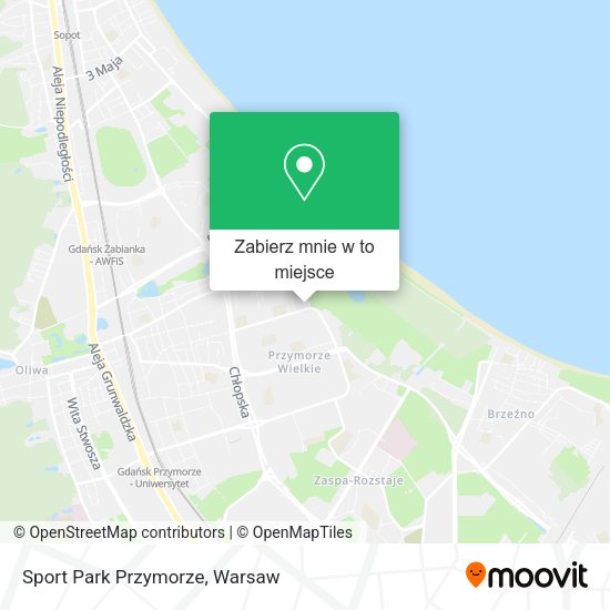 Mapa Sport Park Przymorze