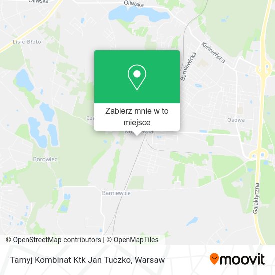 Mapa Tarnyj Kombinat Ktk Jan Tuczko