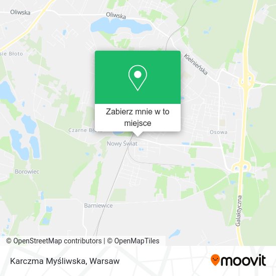 Mapa Karczma Myśliwska