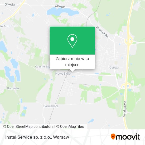 Mapa Instal-Service sp. z o.o.