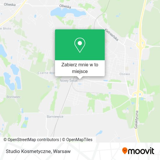 Mapa Studio Kosmetyczne