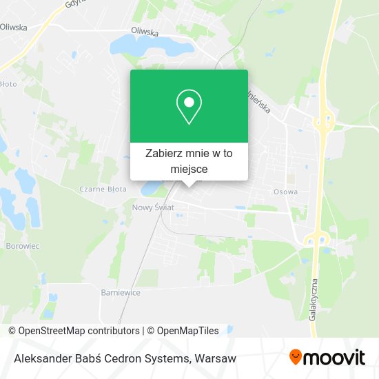Mapa Aleksander Babś Cedron Systems