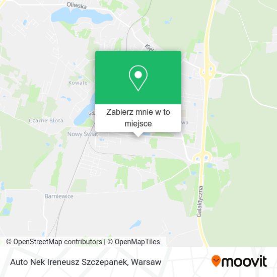 Mapa Auto Nek Ireneusz Szczepanek