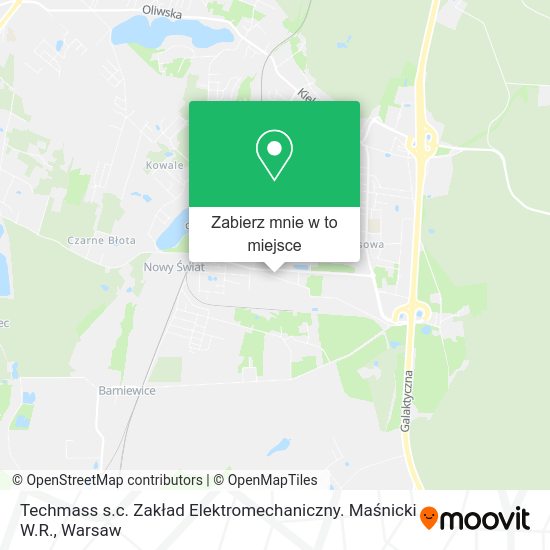 Mapa Techmass s.c. Zakład Elektromechaniczny. Maśnicki W.R.