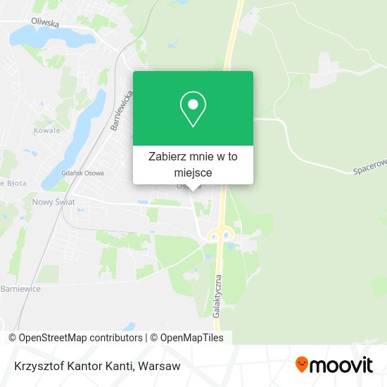 Mapa Krzysztof Kantor Kanti