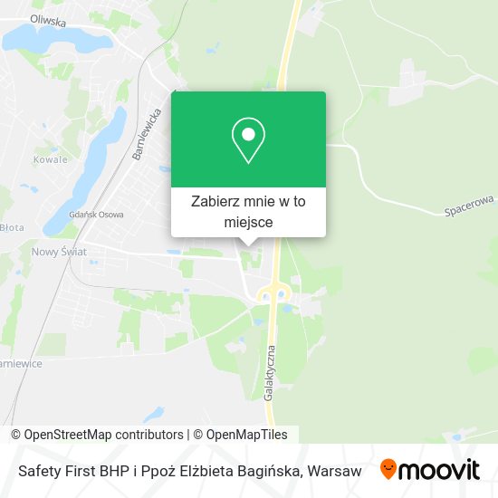 Mapa Safety First BHP i Ppoż Elżbieta Bagińska