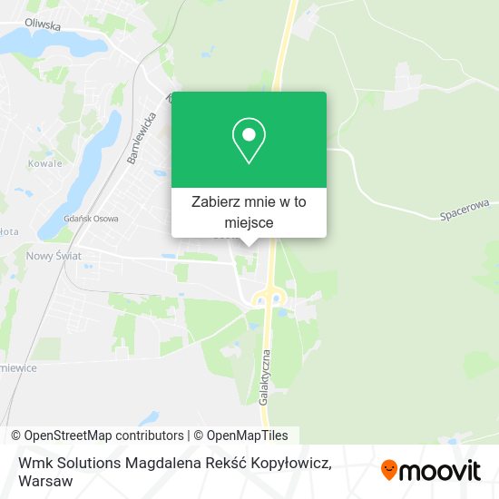 Mapa Wmk Solutions Magdalena Rekść Kopyłowicz