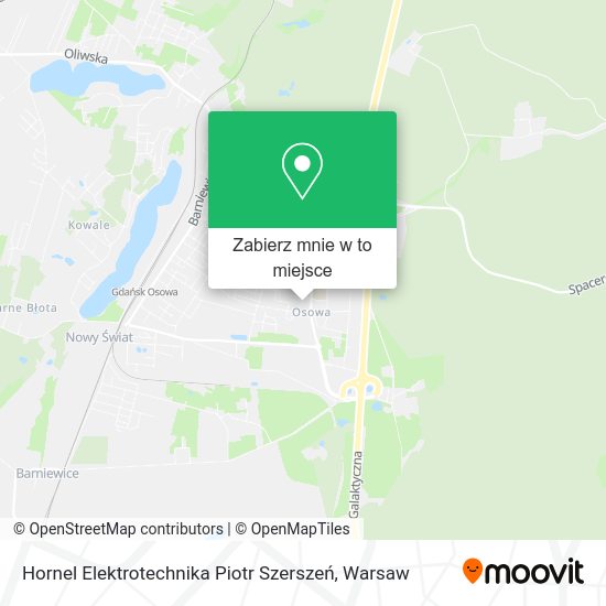 Mapa Hornel Elektrotechnika Piotr Szerszeń