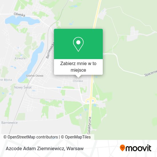 Mapa Azcode Adam Ziemniewicz