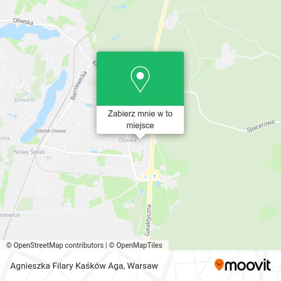 Mapa Agnieszka Filary Kaśków Aga