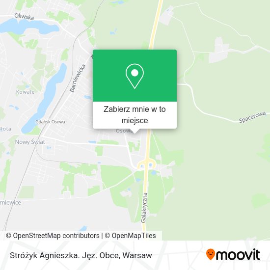 Mapa Stróżyk Agnieszka. Jęz. Obce