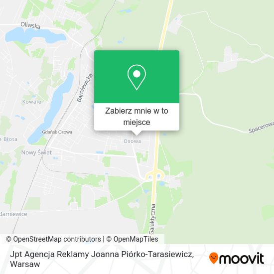 Mapa Jpt Agencja Reklamy Joanna Piórko-Tarasiewicz