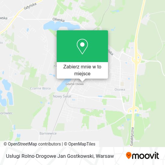 Mapa Usługi Rolno-Drogowe Jan Gostkowski