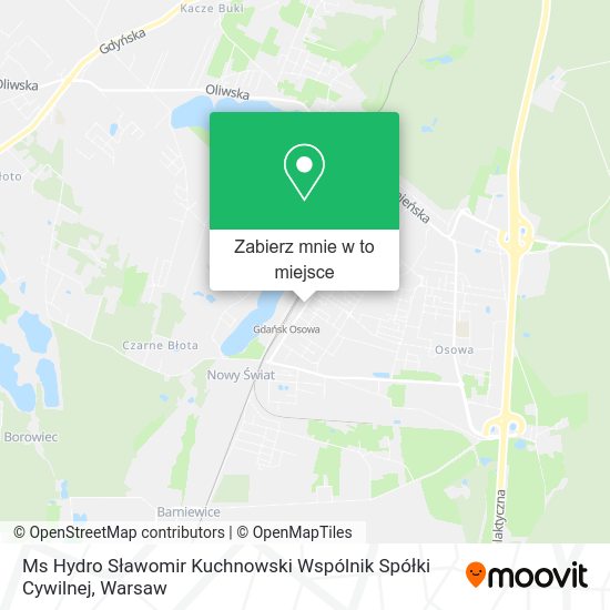 Mapa Ms Hydro Sławomir Kuchnowski Wspólnik Spółki Cywilnej