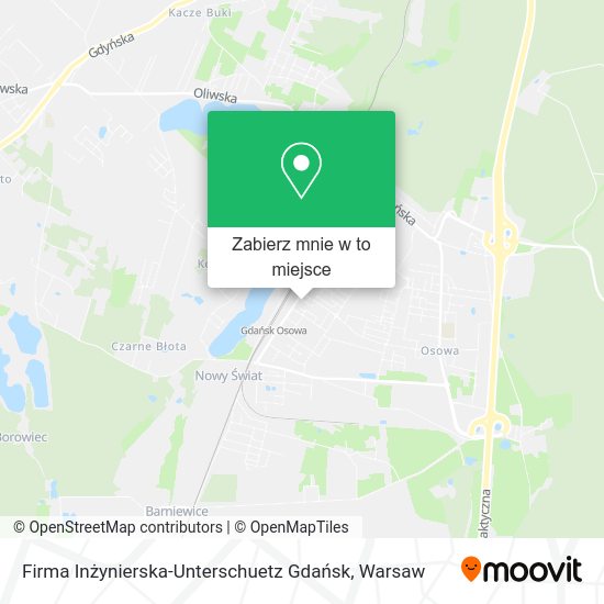 Mapa Firma Inżynierska-Unterschuetz Gdańsk