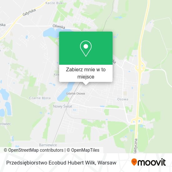 Mapa Przedsiębiorstwo Ecobud Hubert Wilk