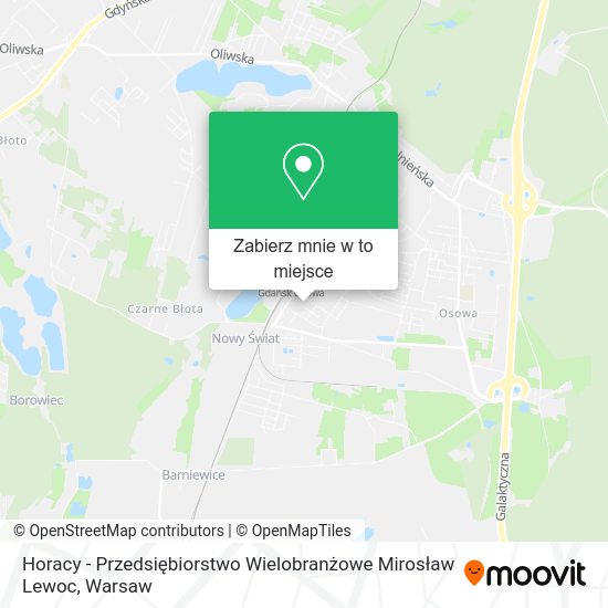 Mapa Horacy - Przedsiębiorstwo Wielobranżowe Mirosław Lewoc