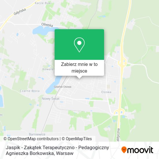 Mapa Jaspik - Zakątek Terapeutyczno - Pedagogiczny Agnieszka Borkowska