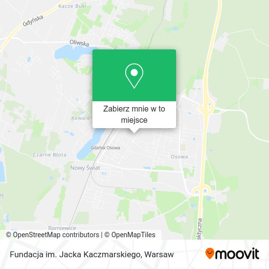 Mapa Fundacja im. Jacka Kaczmarskiego