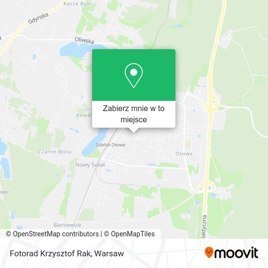 Mapa Fotorad Krzysztof Rak