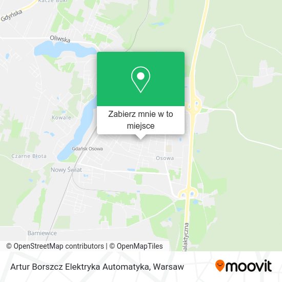 Mapa Artur Borszcz Elektryka Automatyka