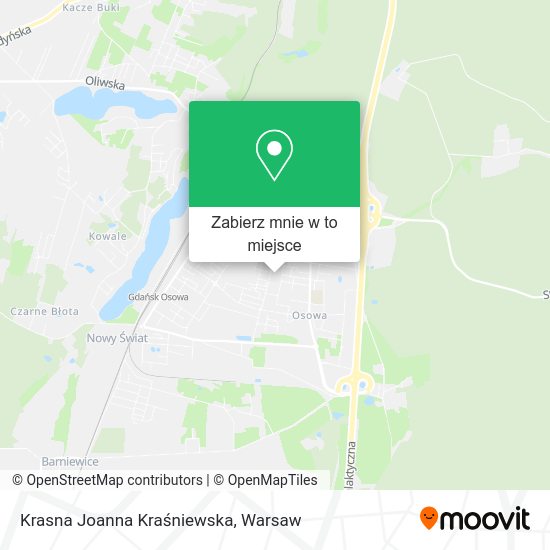 Mapa Krasna Joanna Kraśniewska