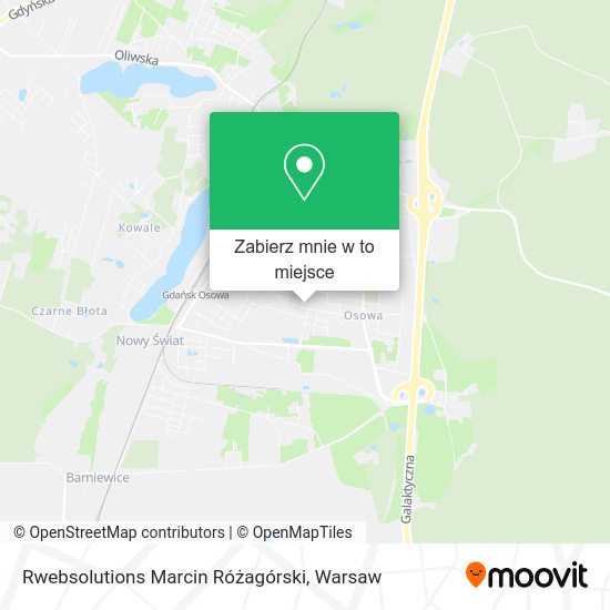 Mapa Rwebsolutions Marcin Różagórski