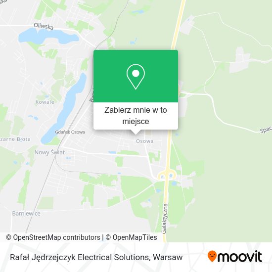 Mapa Rafał Jędrzejczyk Electrical Solutions