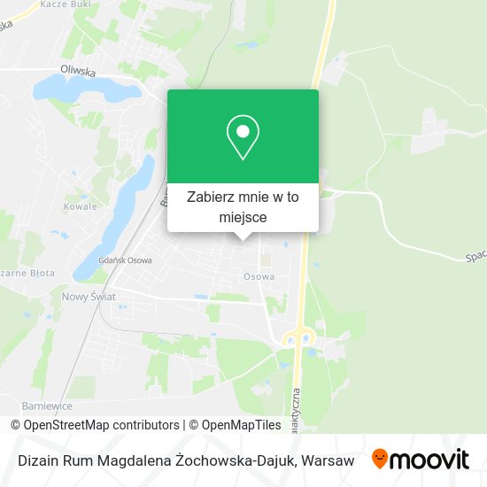 Mapa Dizain Rum Magdalena Żochowska-Dajuk