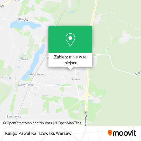 Mapa Kaligo Paweł Kaliszewski