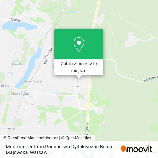 Mapa Meritum Centrum Pomiarowo Dydaktyczne Beata Majewska