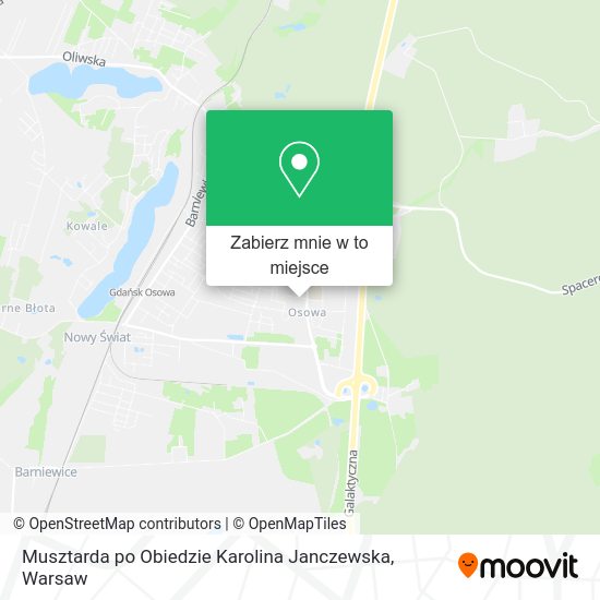 Mapa Musztarda po Obiedzie Karolina Janczewska