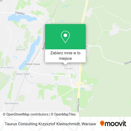 Mapa Taurus Consulting Krzysztof Kleinschmidt