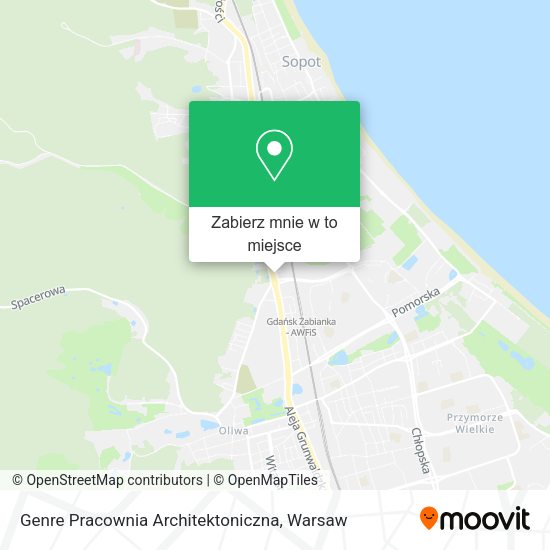 Mapa Genre Pracownia Architektoniczna