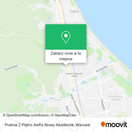 Mapa Pralnia 2 Piętro Awfis Nowy Akademik