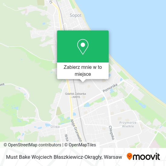 Mapa Must Bake Wojciech Błaszkiewicz-Okrągły