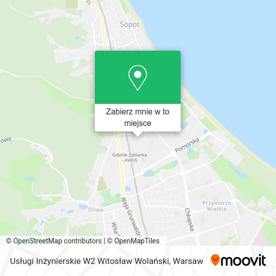 Mapa Usługi Inżynierskie W2 Witosław Wolański